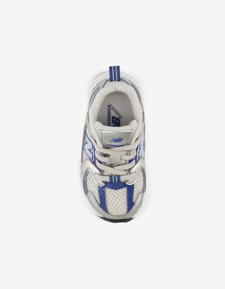 New Balance Kids 530 Bungee Lace Trainers in Silver