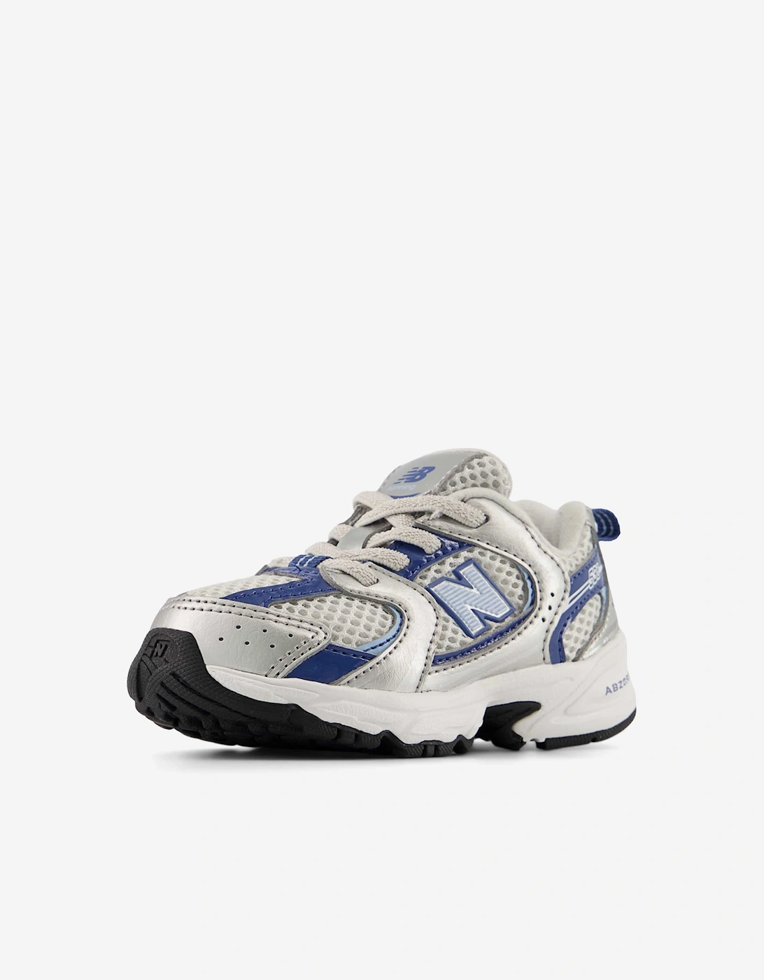 New Balance Kids 530 Bungee Lace Trainers in Silver