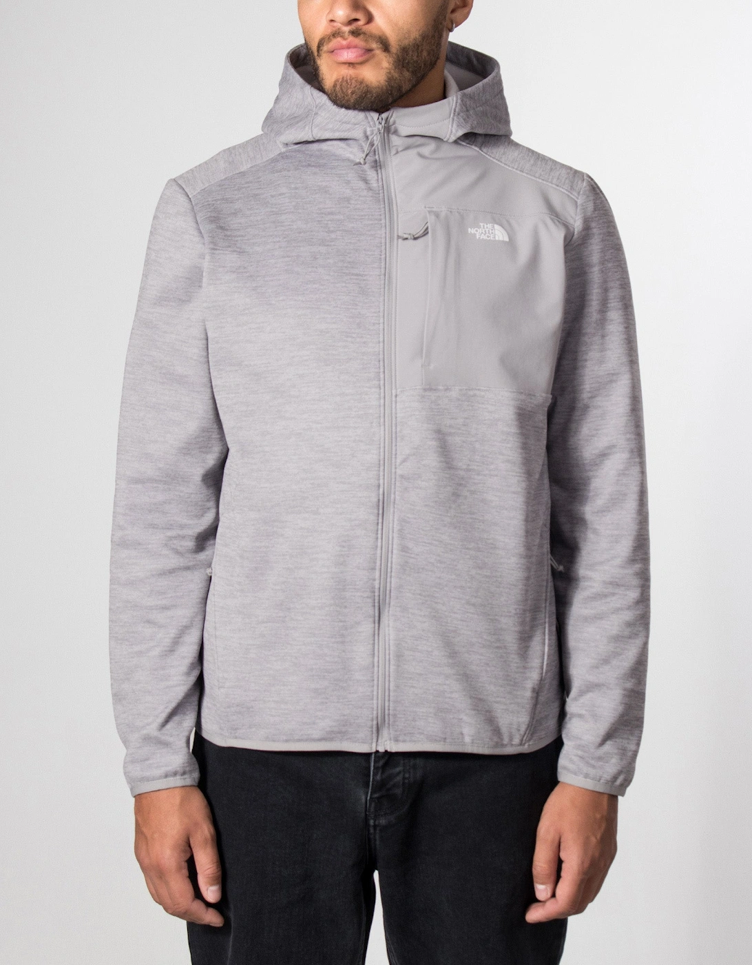 Regular Fit Performance Zip Through Fleece Hoodie