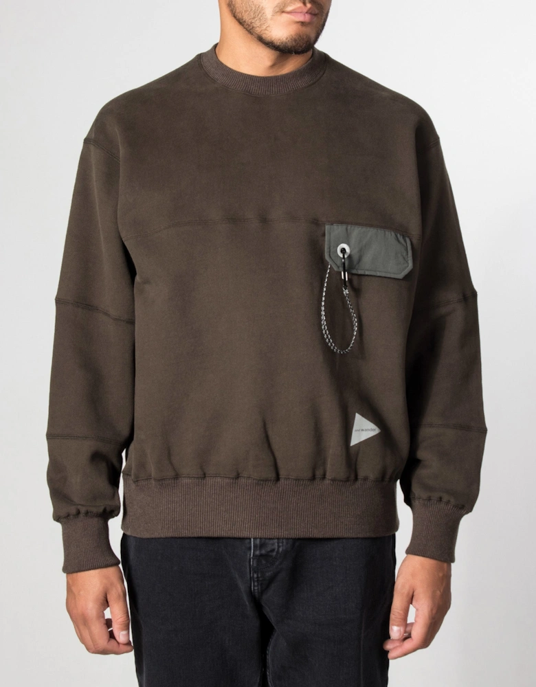 Relaxed Fit Pocket Sweatshirt