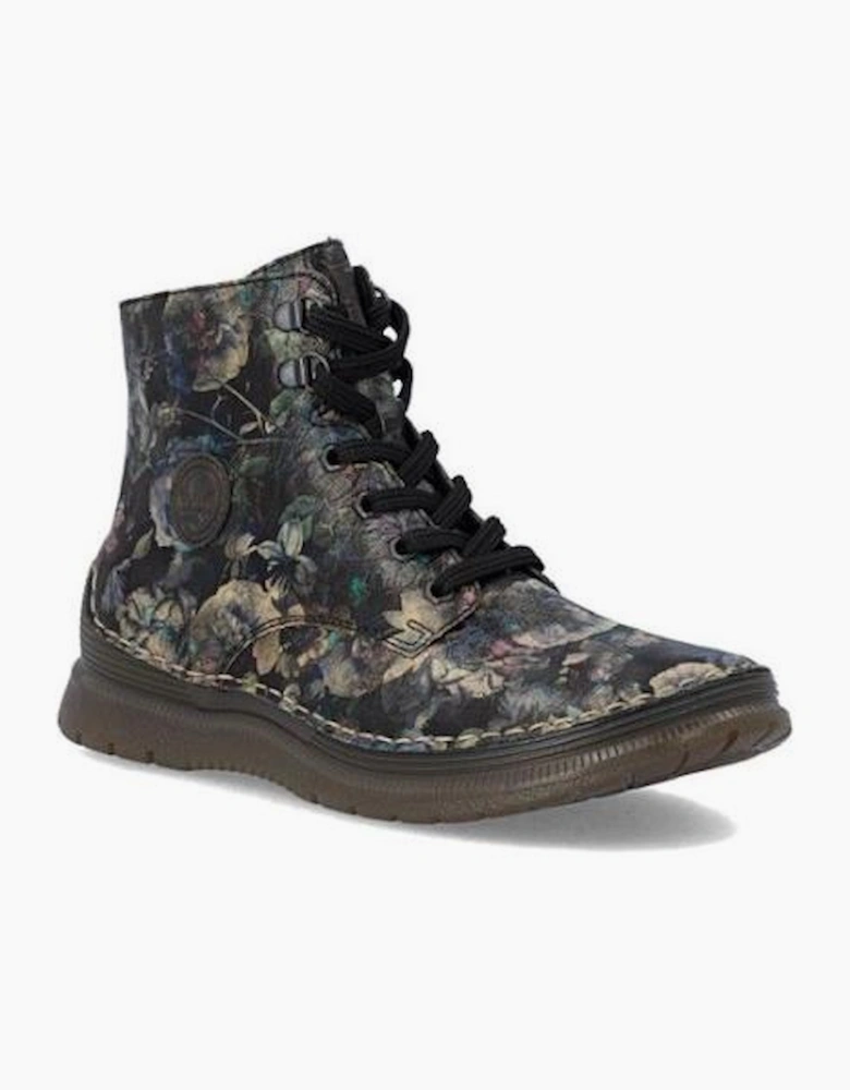 Rieker Ladies Boots 53632-90 in multi