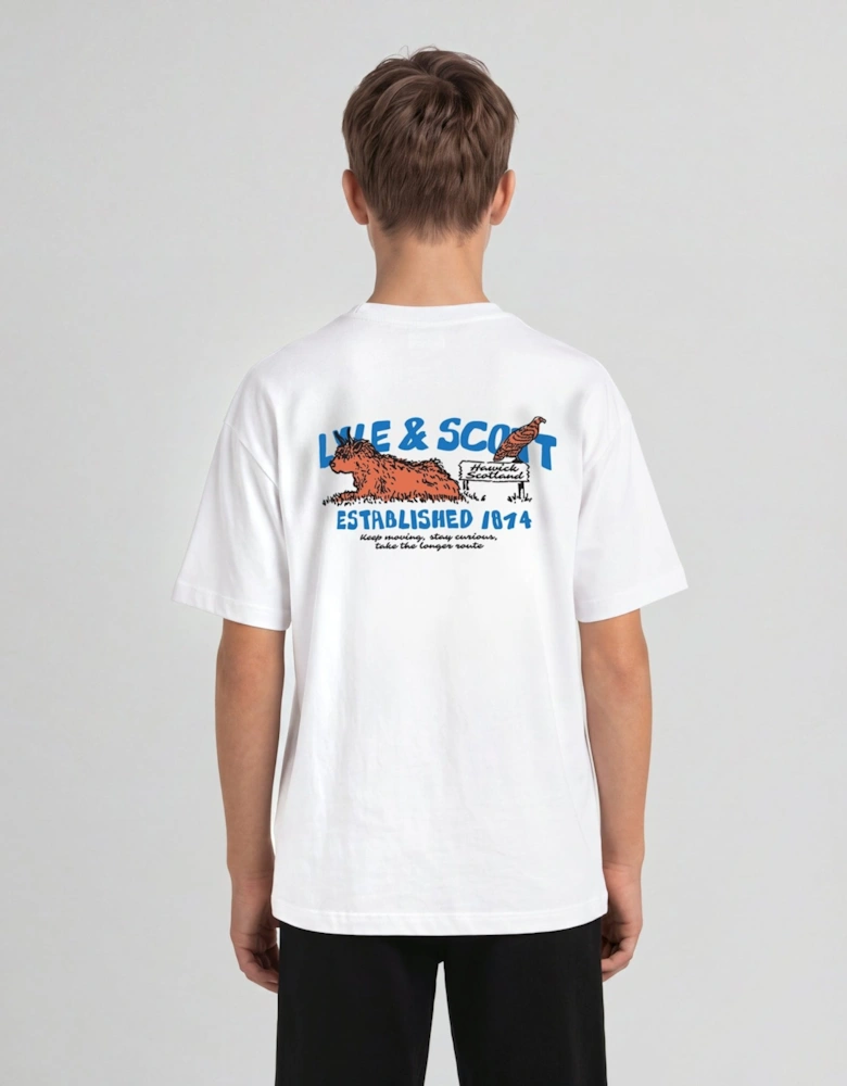 Highland Cow Graphic T -Shirt