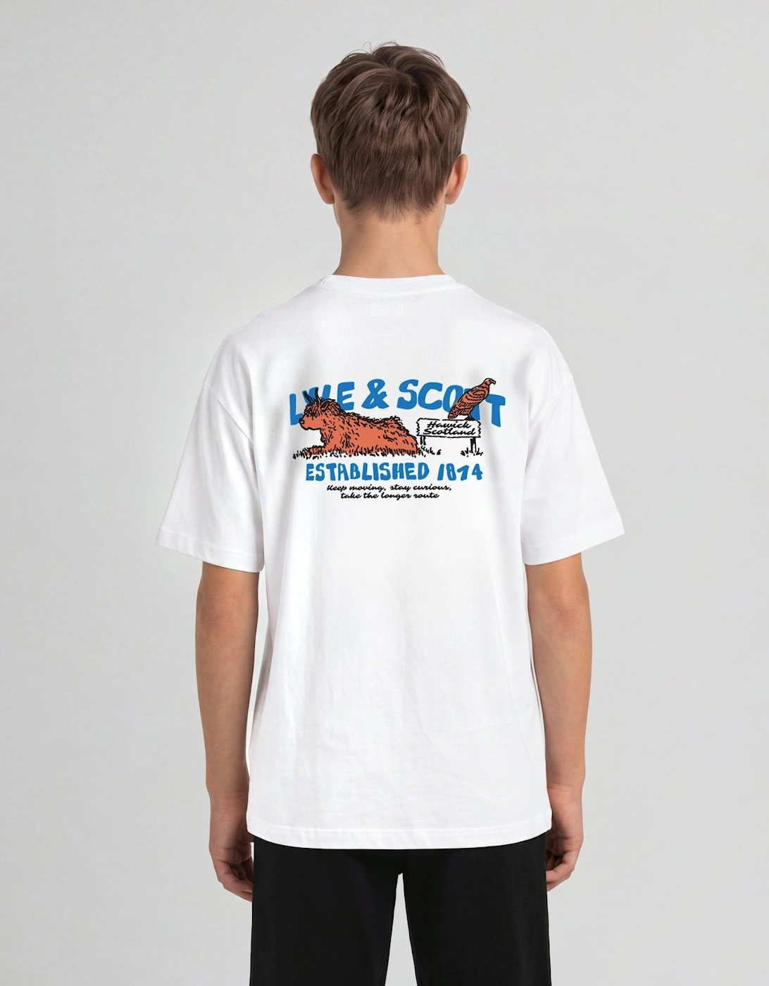 Highland Cow Graphic T -Shirt
