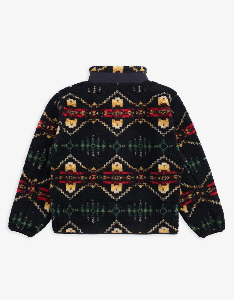 Pendleton Jacquard Sherpa Fleece