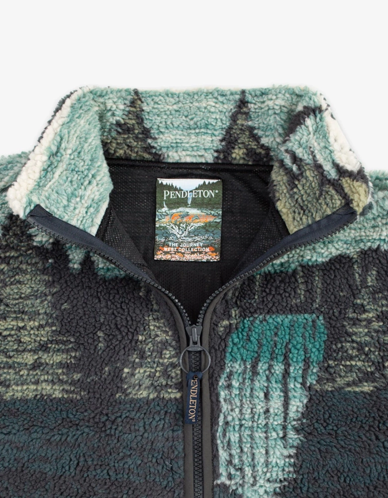 Pendleton Jacquard Sherpa Fleece