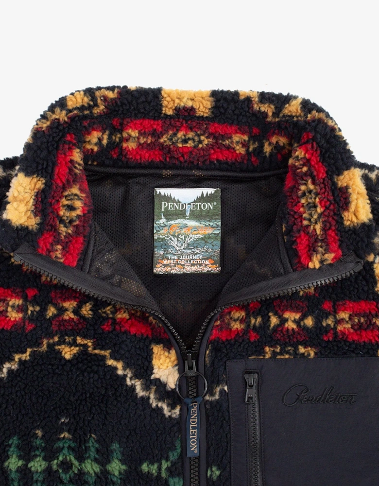 Pendleton Jacquard Sherpa Fleece