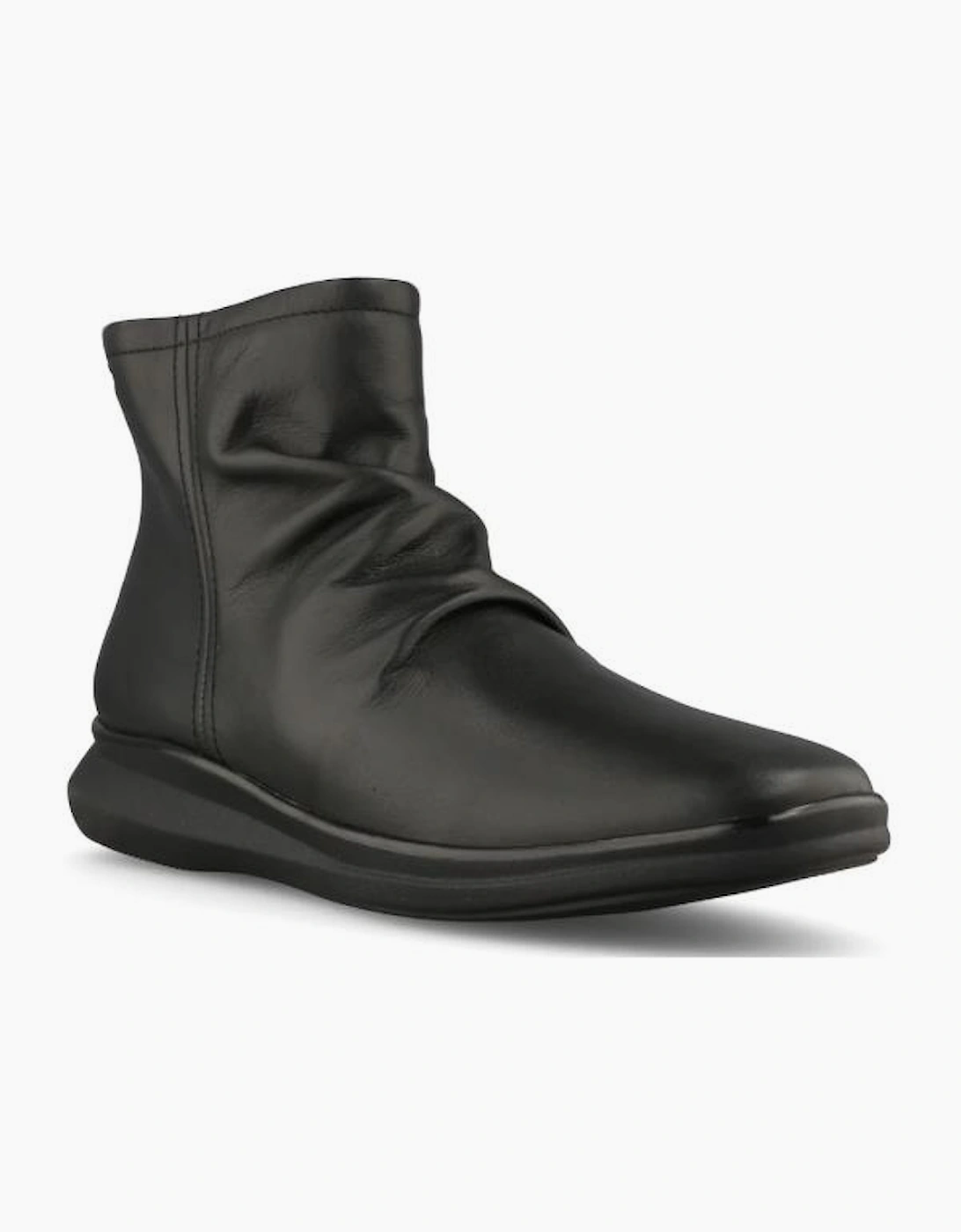 Clarks ladies boot Lynell Park in black leather