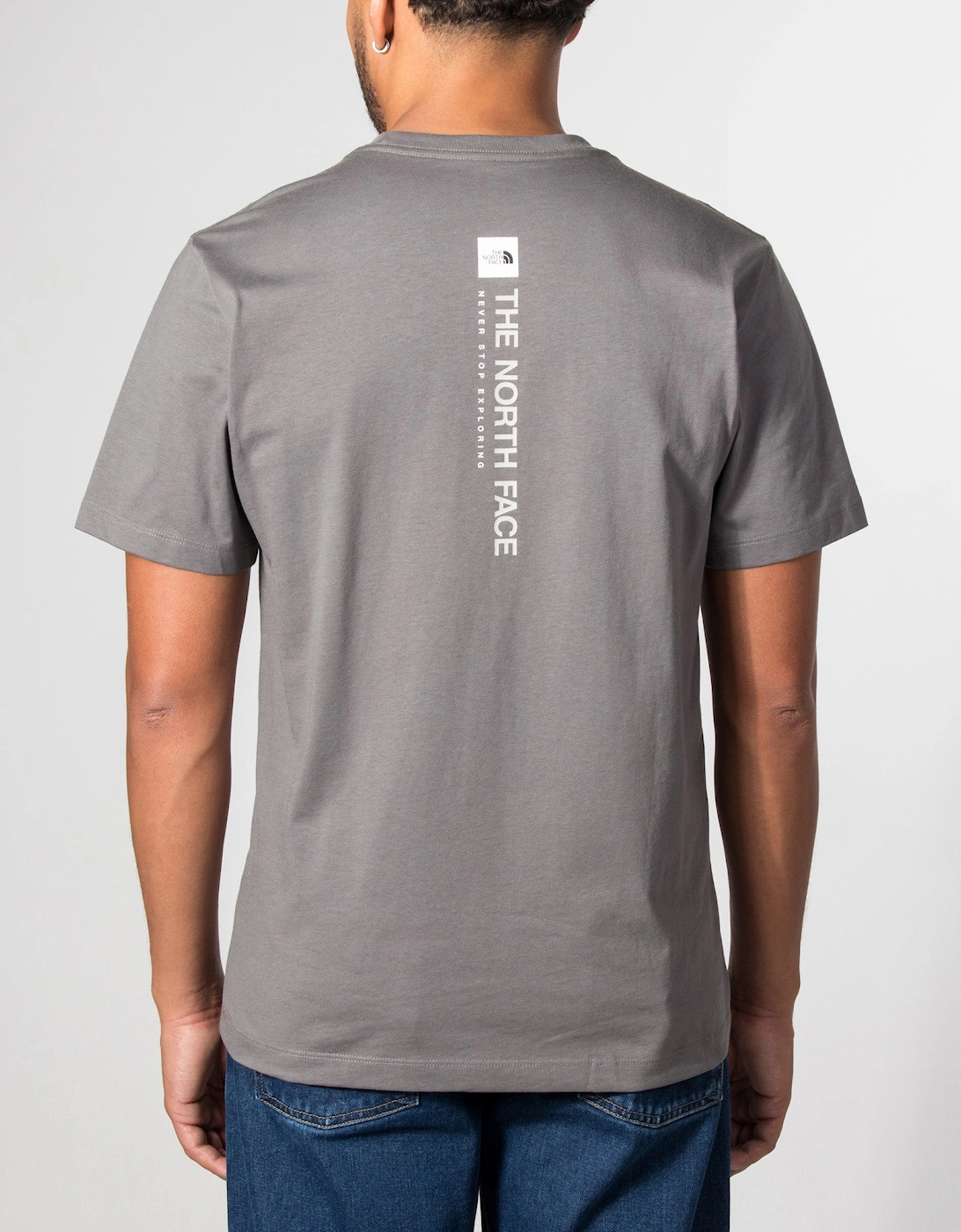 Regular Fit Vertical Graphic T-Shirt