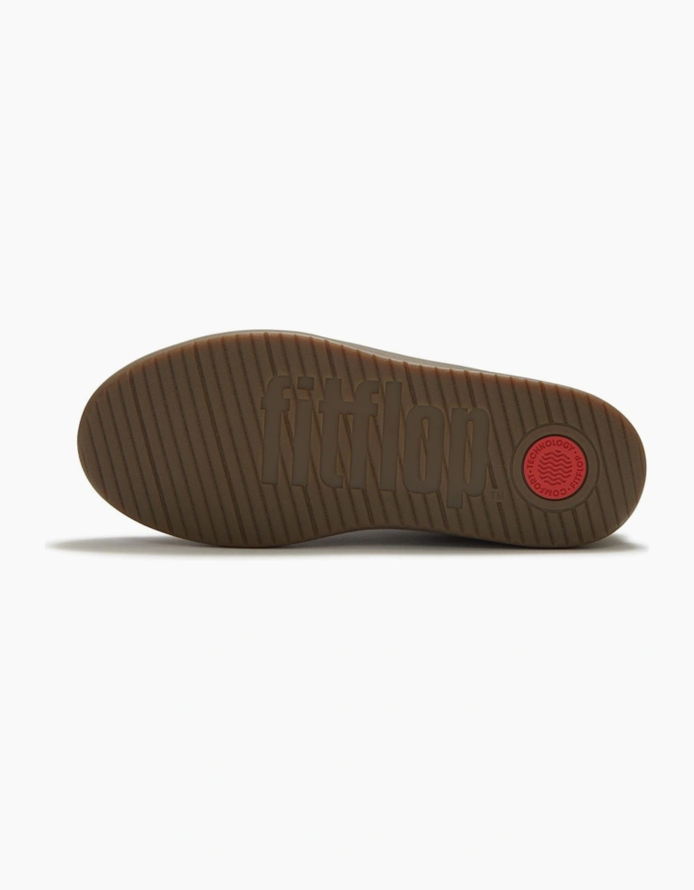 Fitflop The Dash T-Toe Leather Women's Dark Merlot/Urban White Trainers