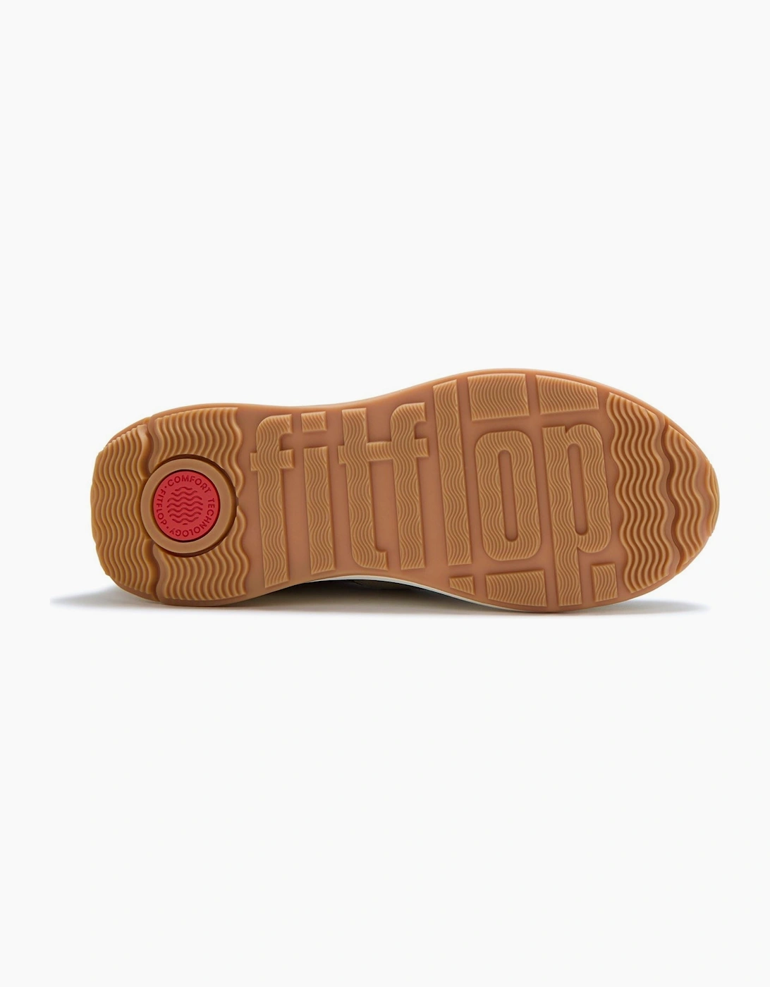 Fitflop F-Mode Flow Suede Women's Cappuccino Trainers