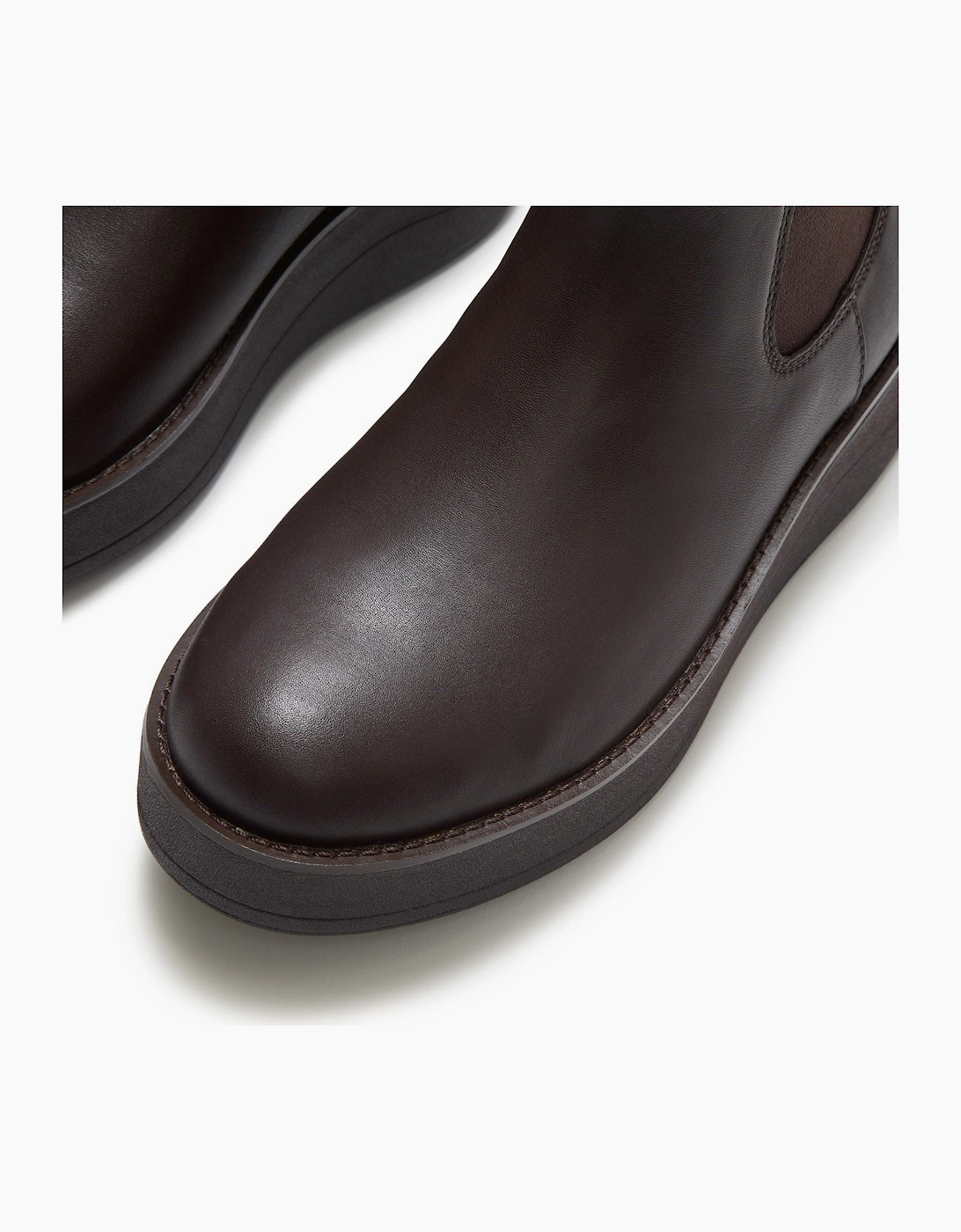 Fitflop Gen-FF Roam Leather Women's Chocolate Brown Boots