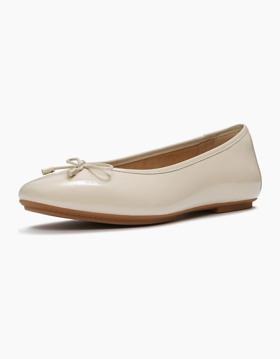Fitflop Delicato Bow Leather Women's Hazy Taupe Flats