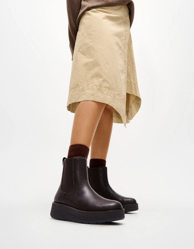 Fitflop Gen-FF Roam Leather Women's Chocolate Brown Boots