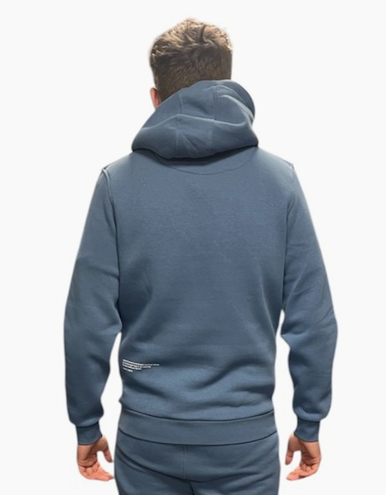 Badge Logo Hooded Sweatshirt - College Blue