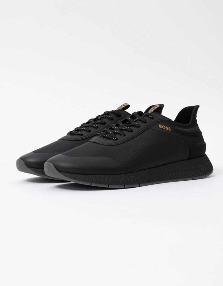 BOSS Orange Titanium Runn Rsmh Mens Trainers - Black 005