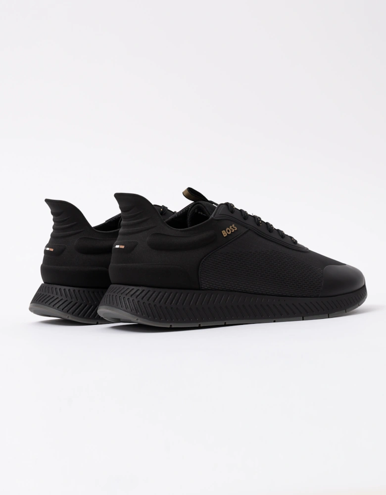 BOSS Orange Titanium Runn Rsmh Mens Trainers - Black 005