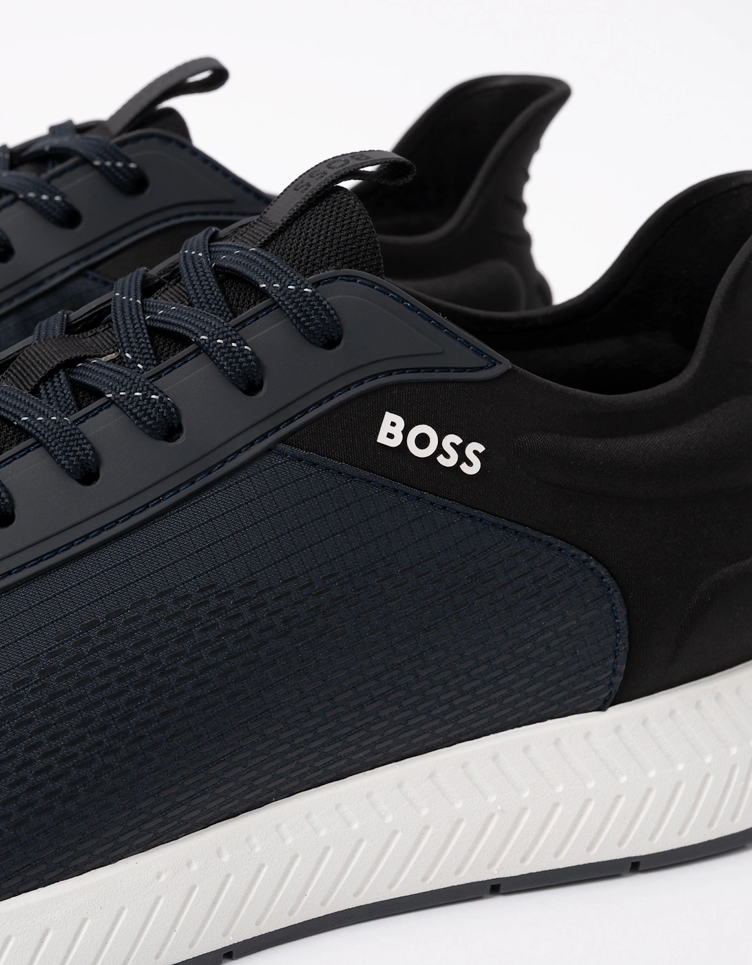 BOSS Orange Titanium Runn Rsmh Mens Trainers - Open Blue 464