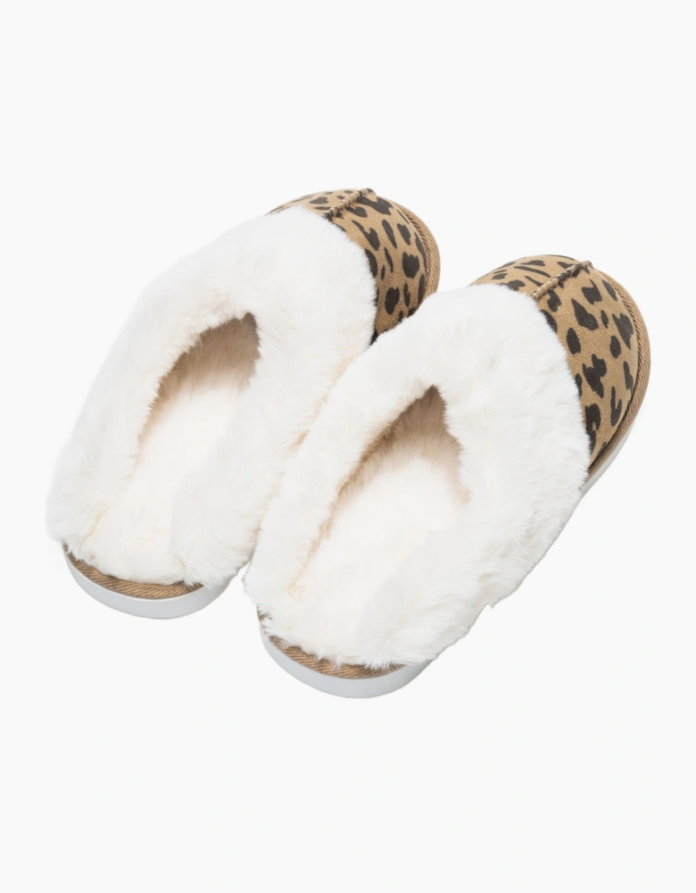Regatta Womens/Ladies Tulsy Leopard Print Mules