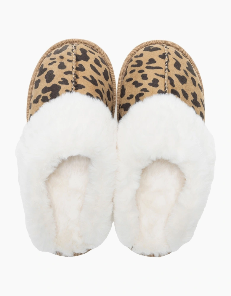 Regatta Womens/Ladies Tulsy Leopard Print Mules
