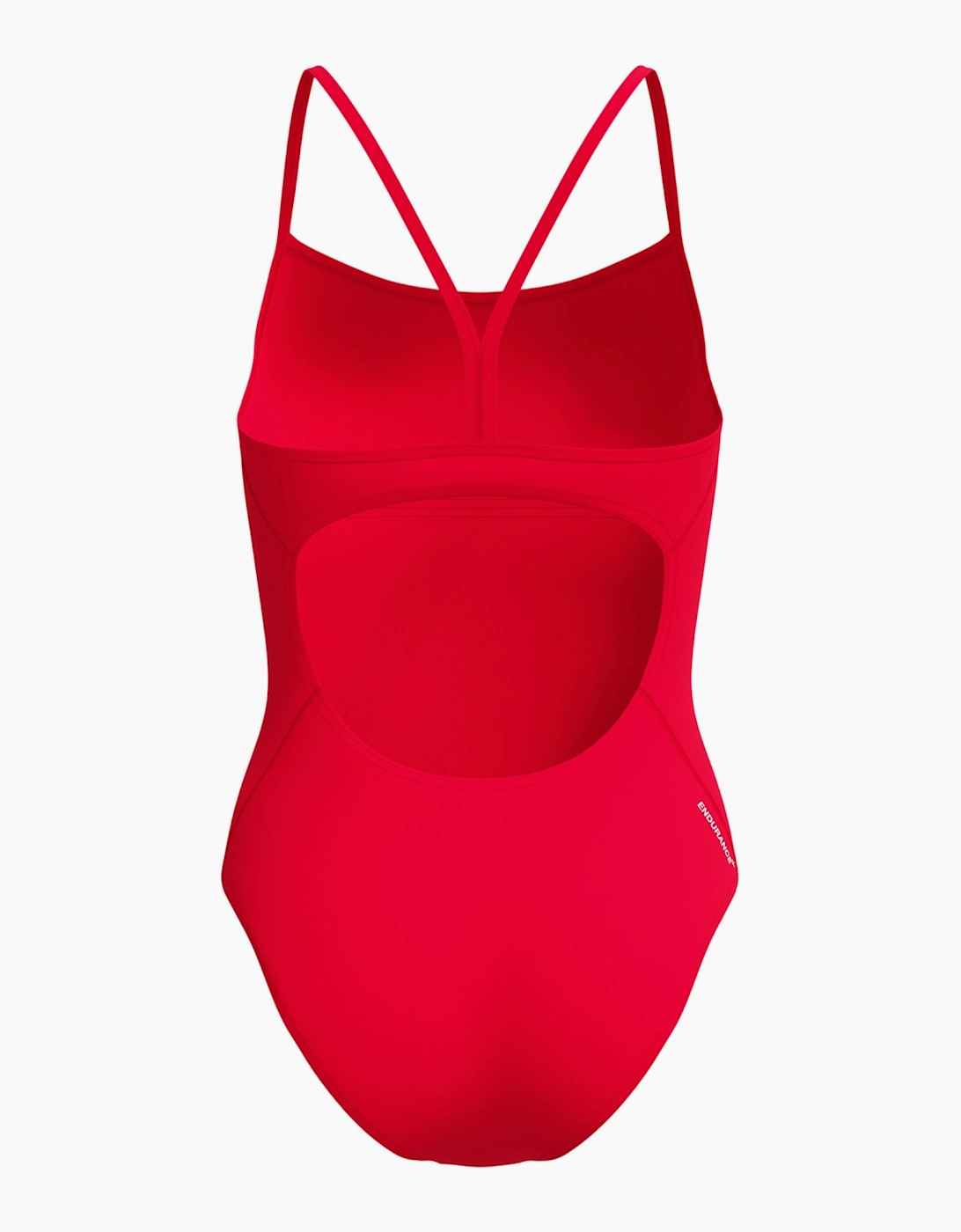 Speedo Womens/Ladies Logo Endurance+ Thin Strap One Piece Swimsuit