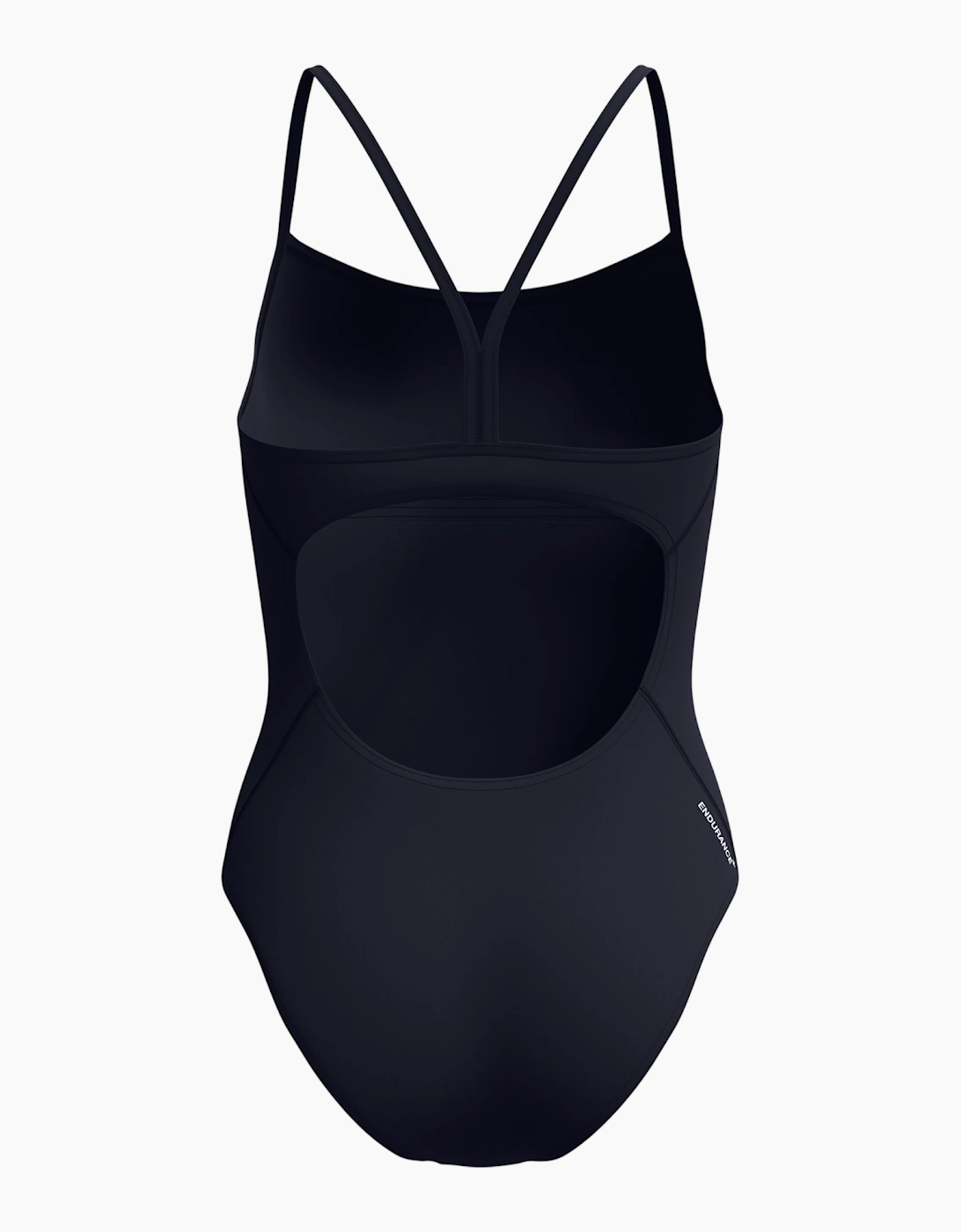 Speedo Womens/Ladies Logo Endurance+ Thin Strap One Piece Swimsuit