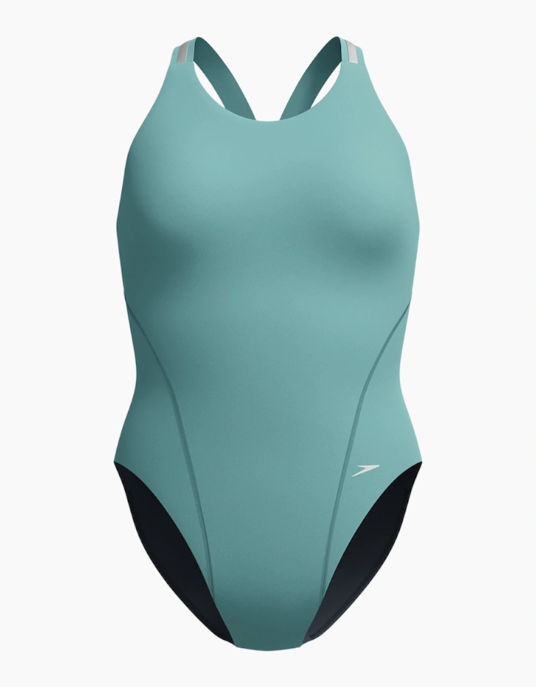 Speedo Womens/Ladies Performance Muscleback One Piece Swimsuit