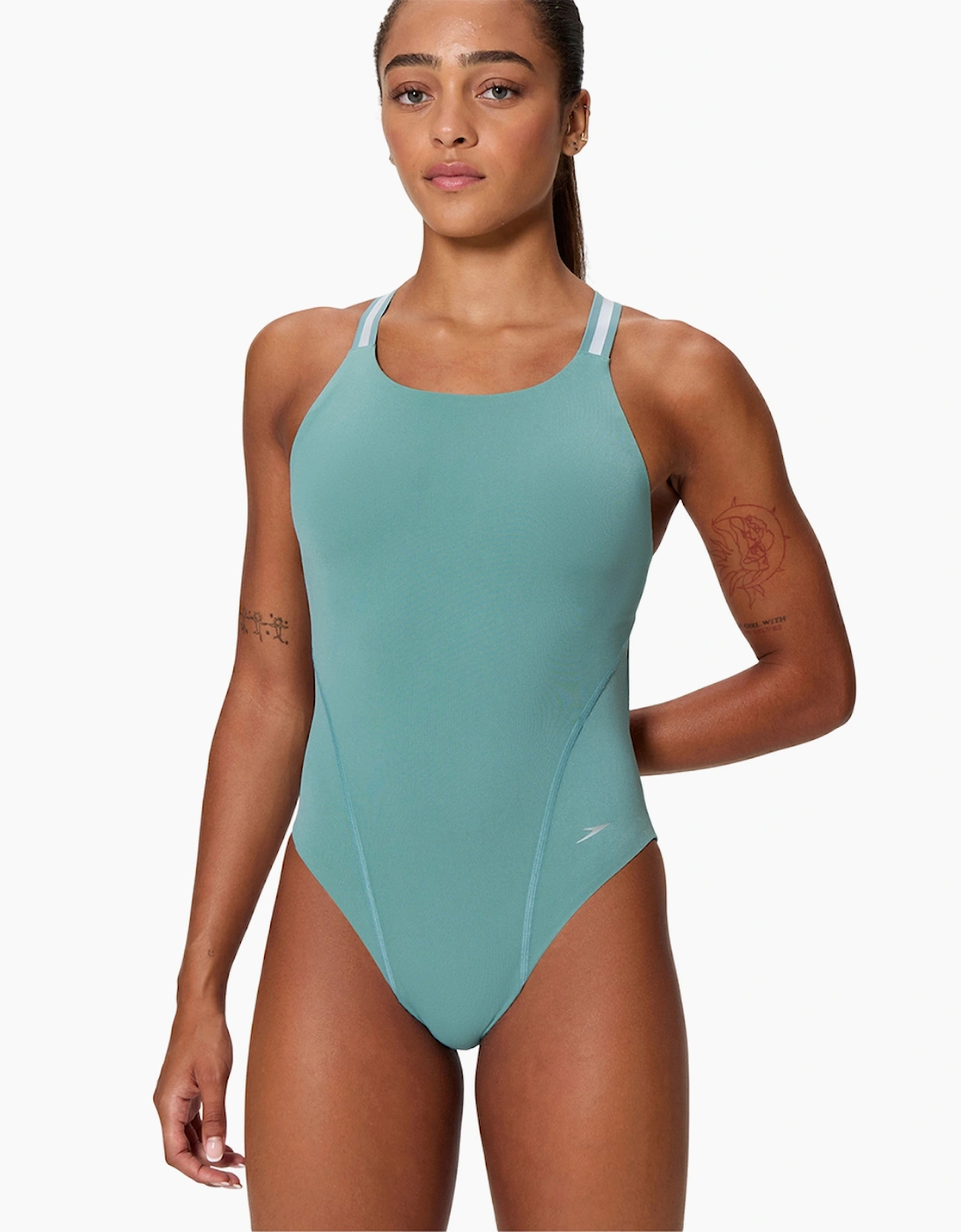 Speedo Womens/Ladies Performance Muscleback One Piece Swimsuit