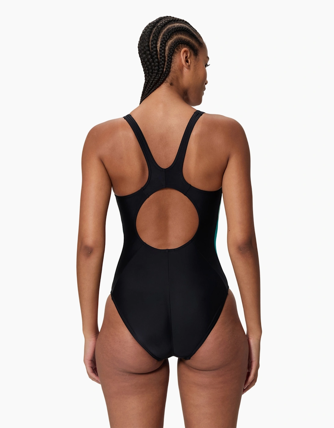 Speedo Womens/Ladies Splice 2.0 Colour Block One Piece Swimsuit