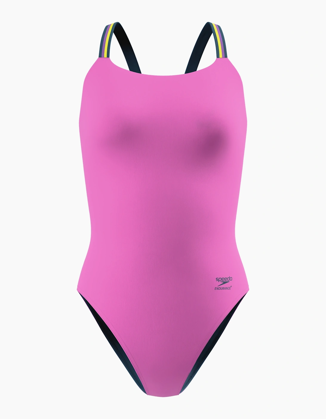 Speedo Womens/Ladies Solid V-Cut Comfort One Piece Swimsuit