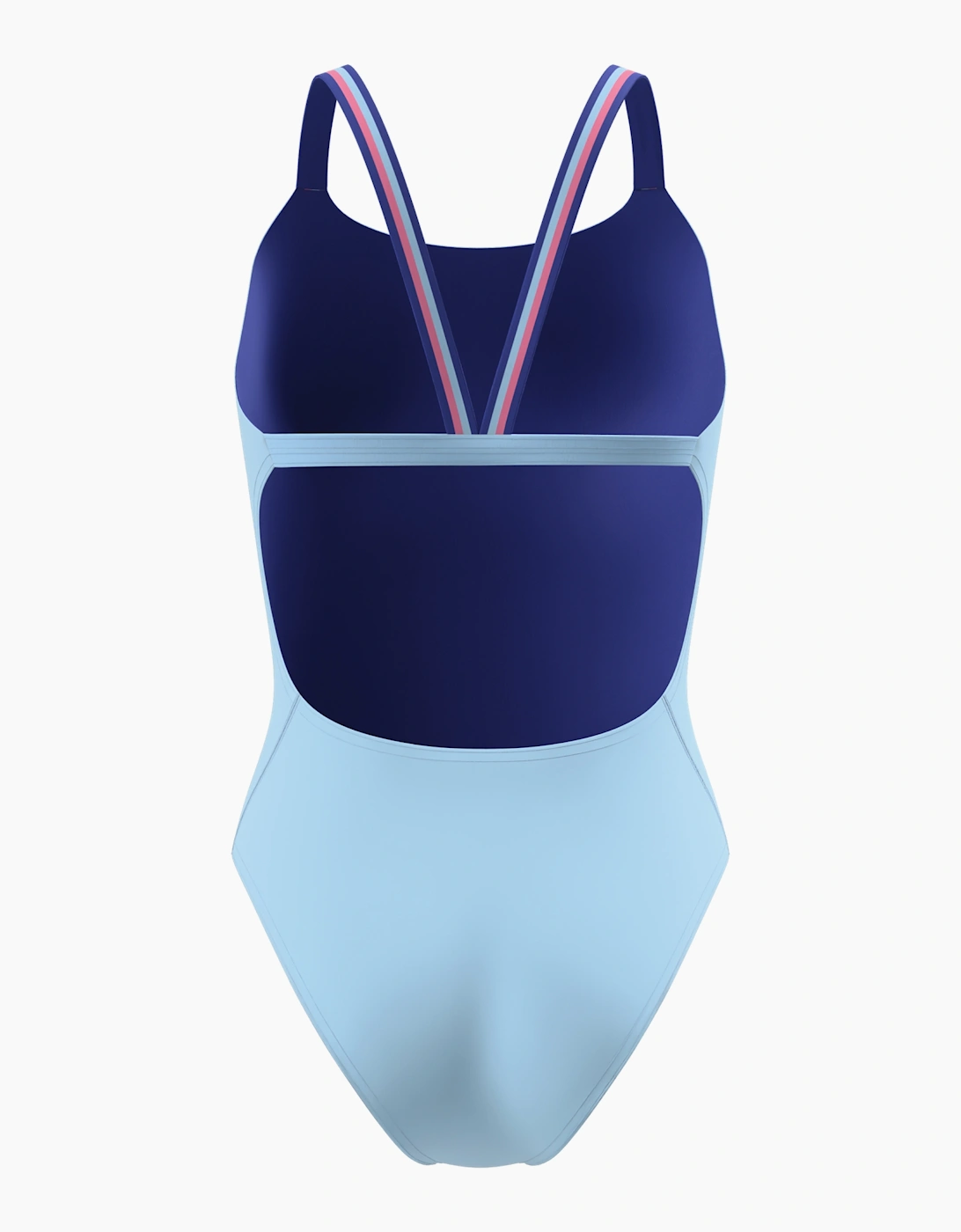 Speedo Womens/Ladies Solid V-Cut Comfort One Piece Swimsuit
