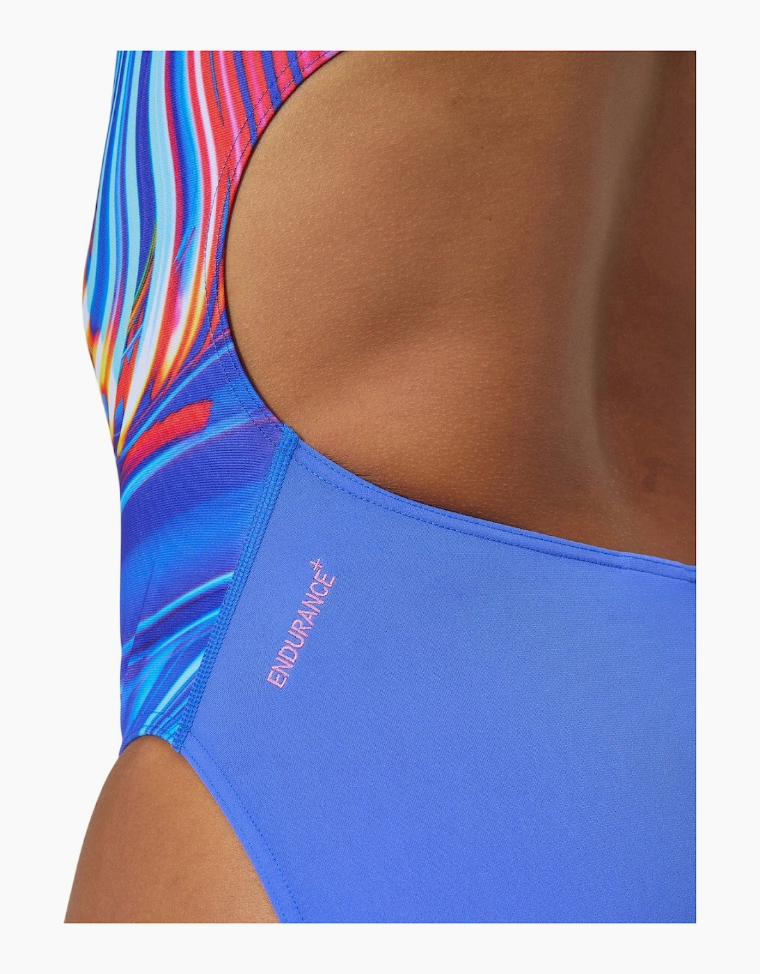 Speedo Womens/Ladies Placement Powerback One Piece Swimsuit