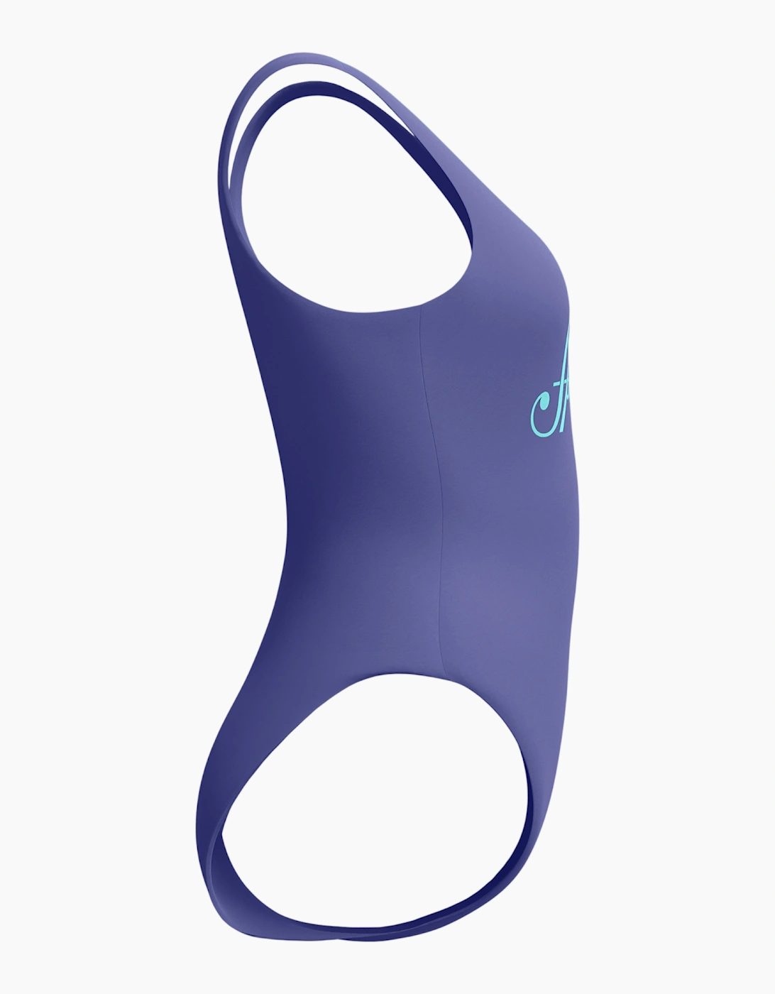 Speedo Womens/Ladies Logo Deep Scoop One Piece Swimsuit