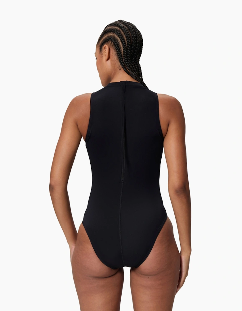 Speedo Womens/Ladies Hydrasuit Logo Endurance+ One Piece Swimsuit