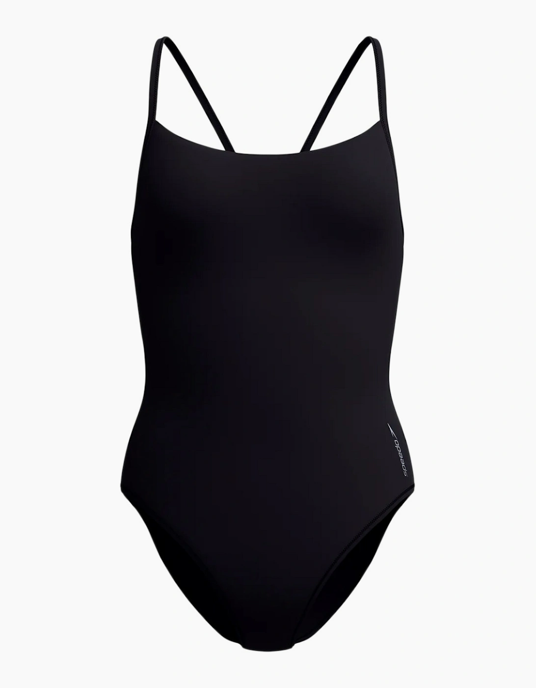 Speedo Womens/Ladies Solid Racerback One Piece Swimsuit