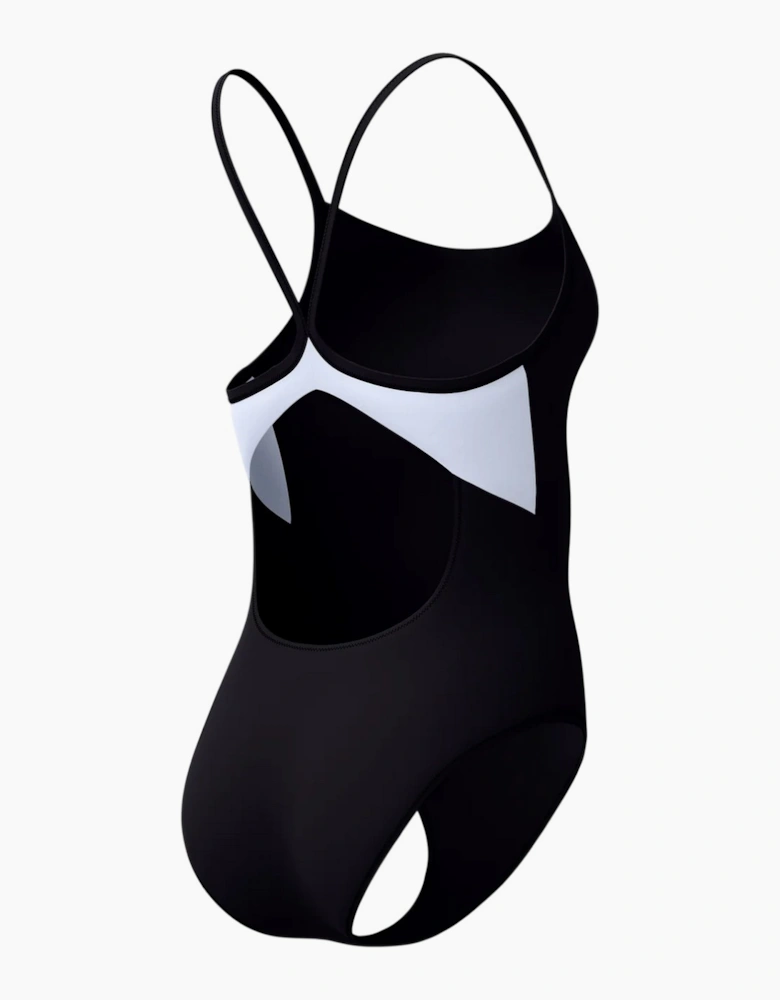Speedo Womens/Ladies Solid Racerback One Piece Swimsuit