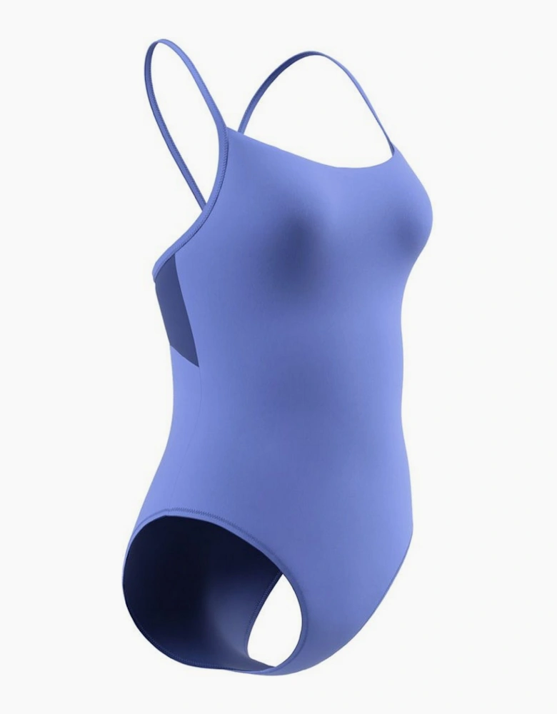 Speedo Womens/Ladies Solid Racerback One Piece Swimsuit