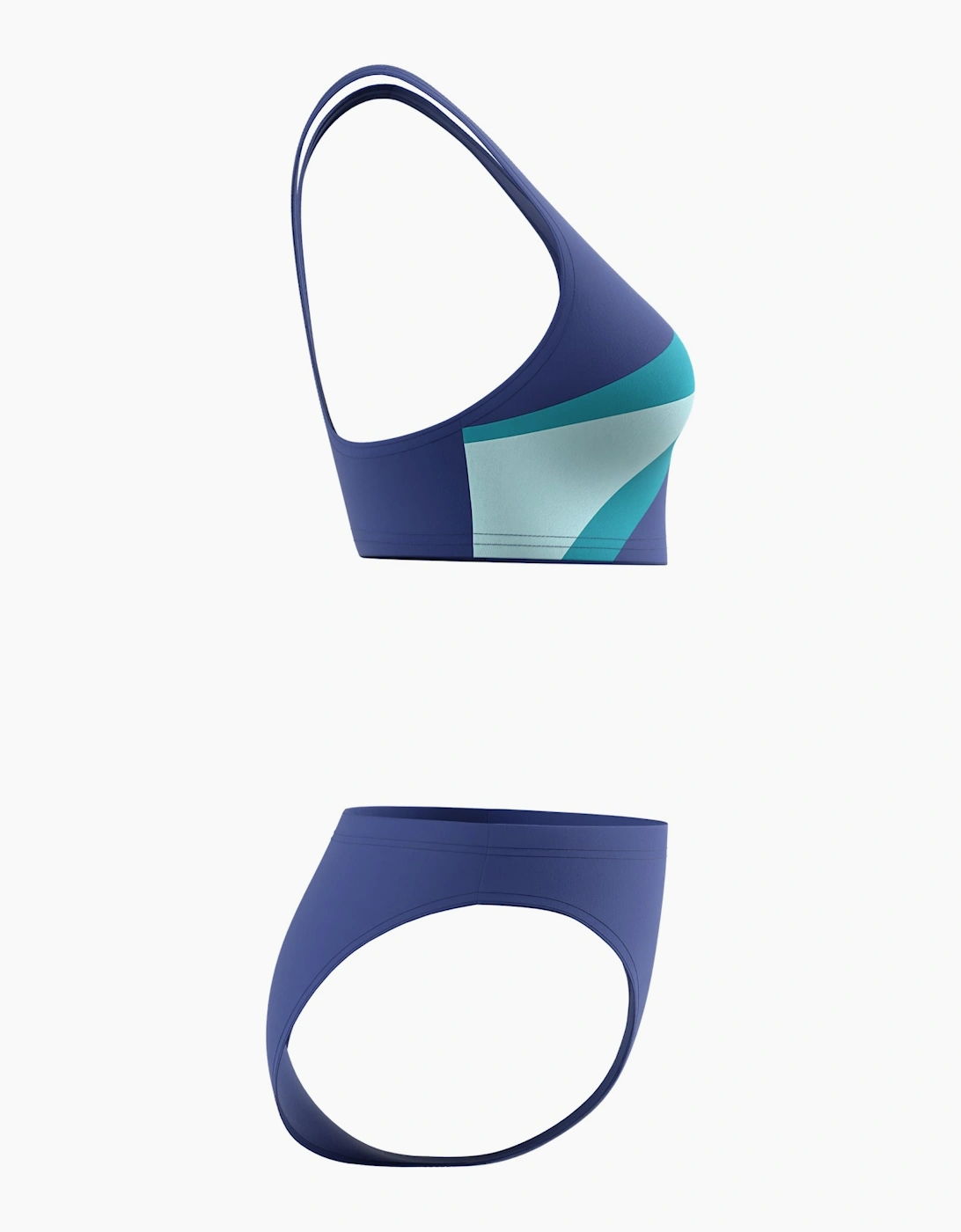 Speedo Womens/Ladies Hyperboom Butterfly Back Two-Piece Swimsuit