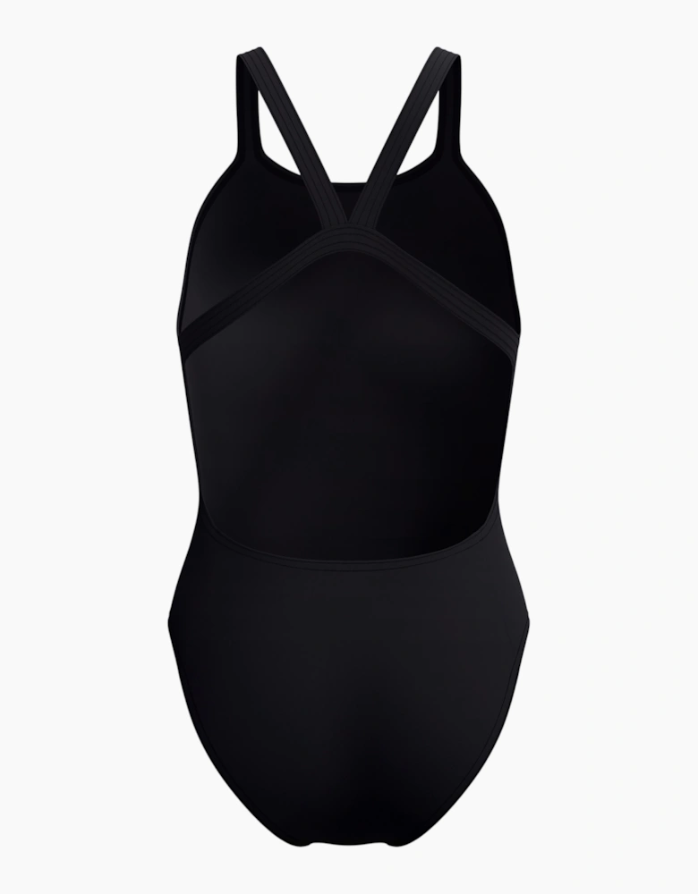Speedo Womens/Ladies Solid Leaderback One Piece Swimsuit