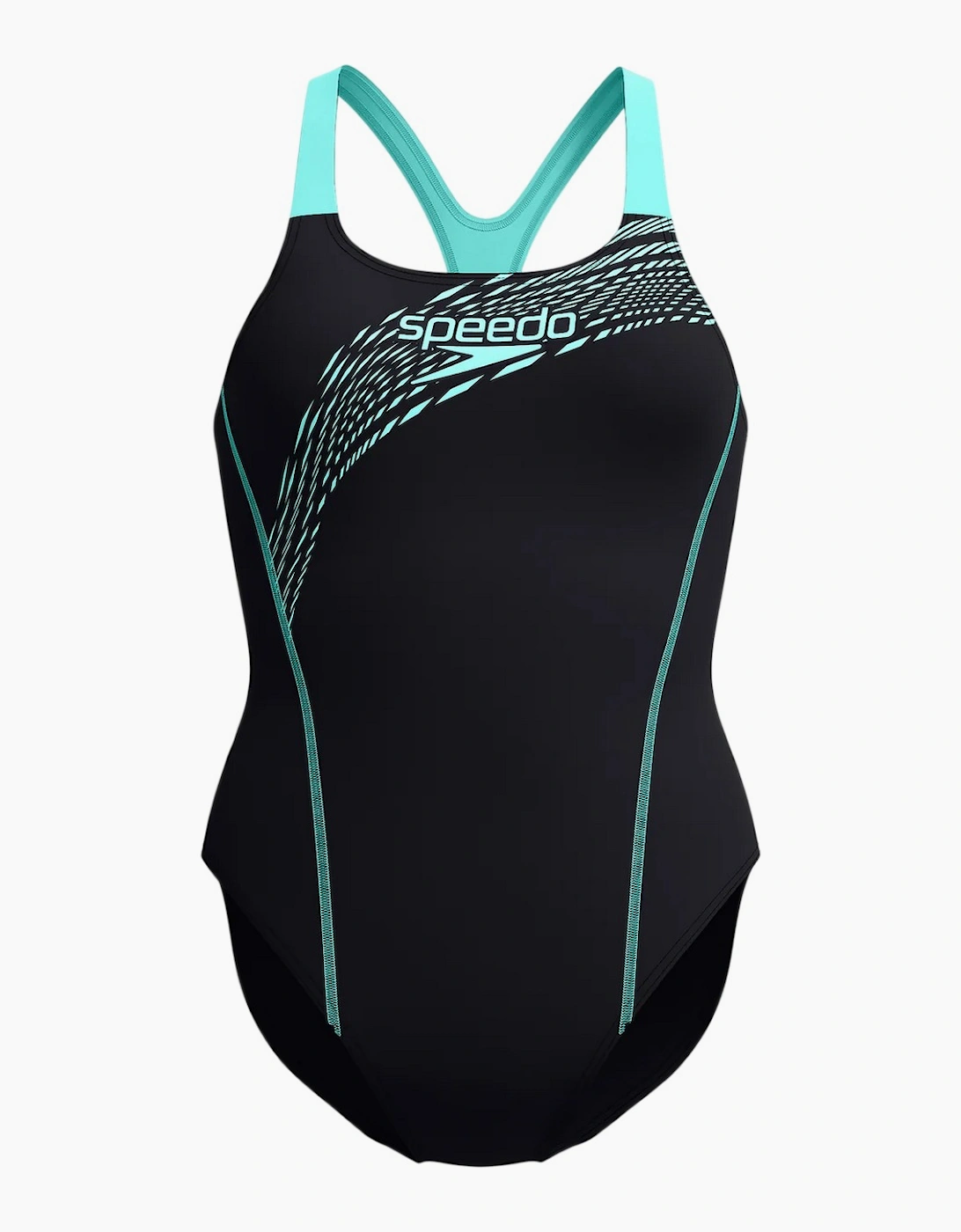 Speedo Womens/Ladies Medley Logo One Piece Swimsuit