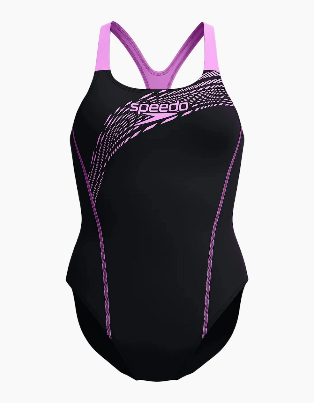 Speedo Womens/Ladies Medley Logo One Piece Swimsuit