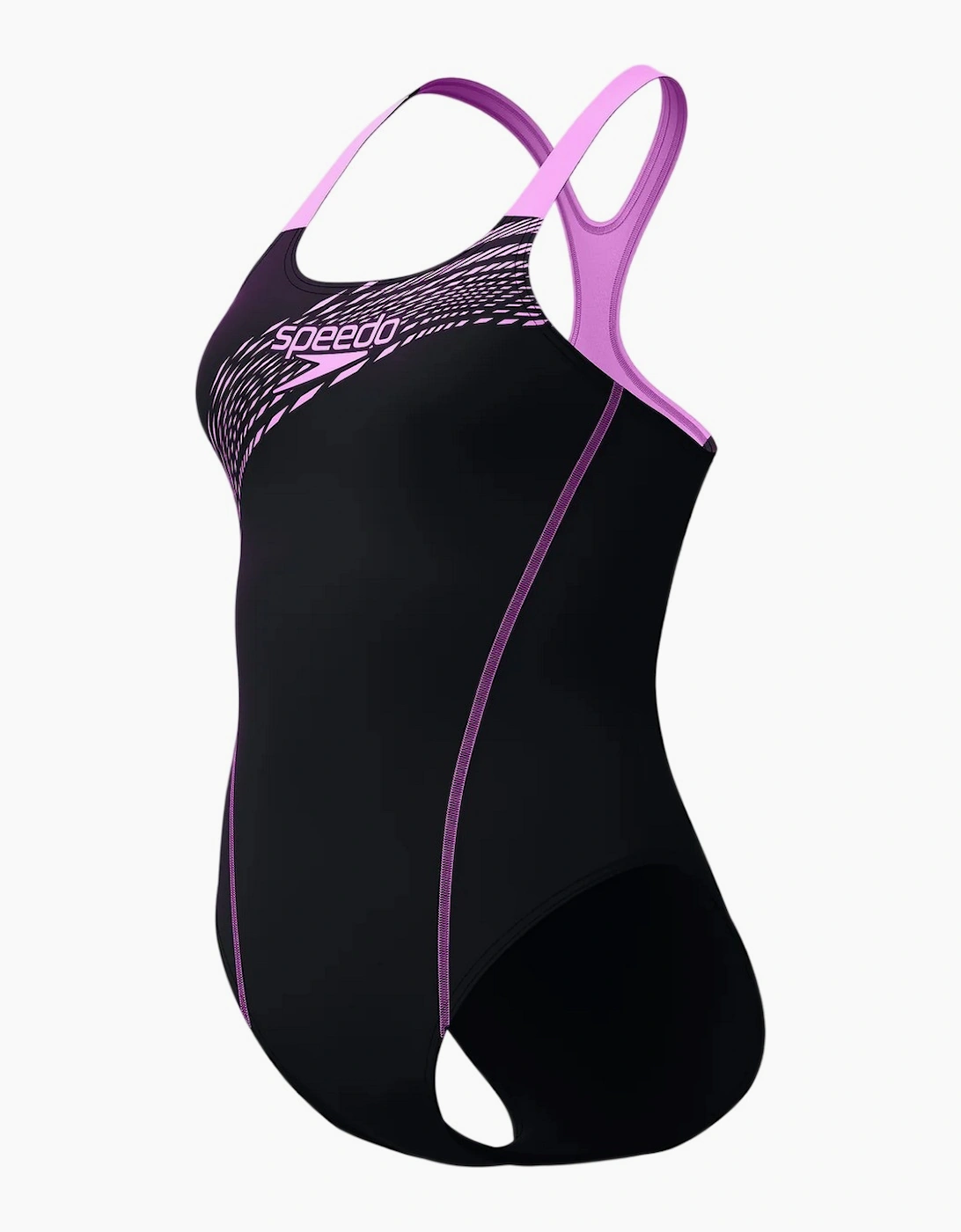 Speedo Womens/Ladies Medley Logo One Piece Swimsuit