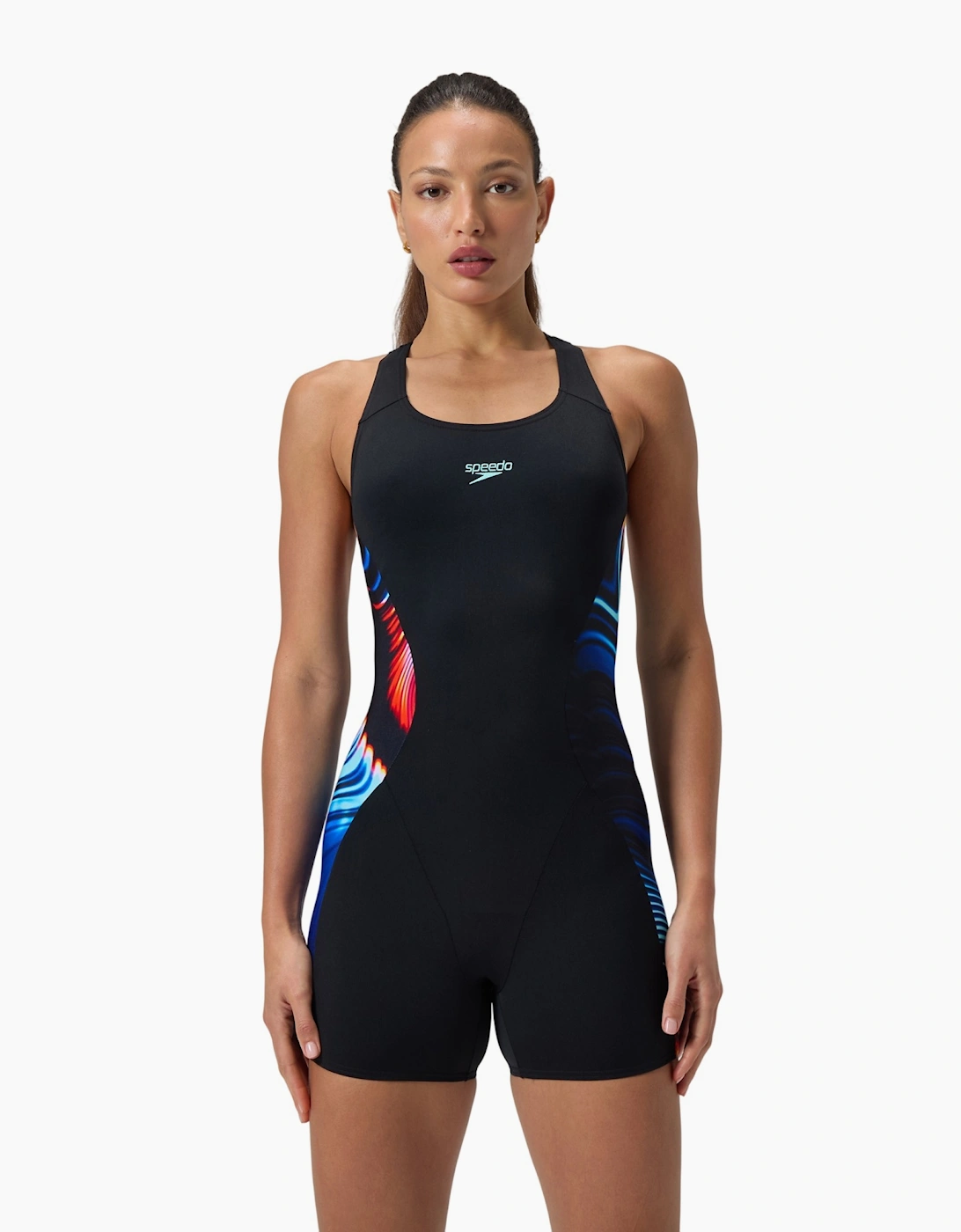 Speedo Womens/Ladies Digital Print Legsuit