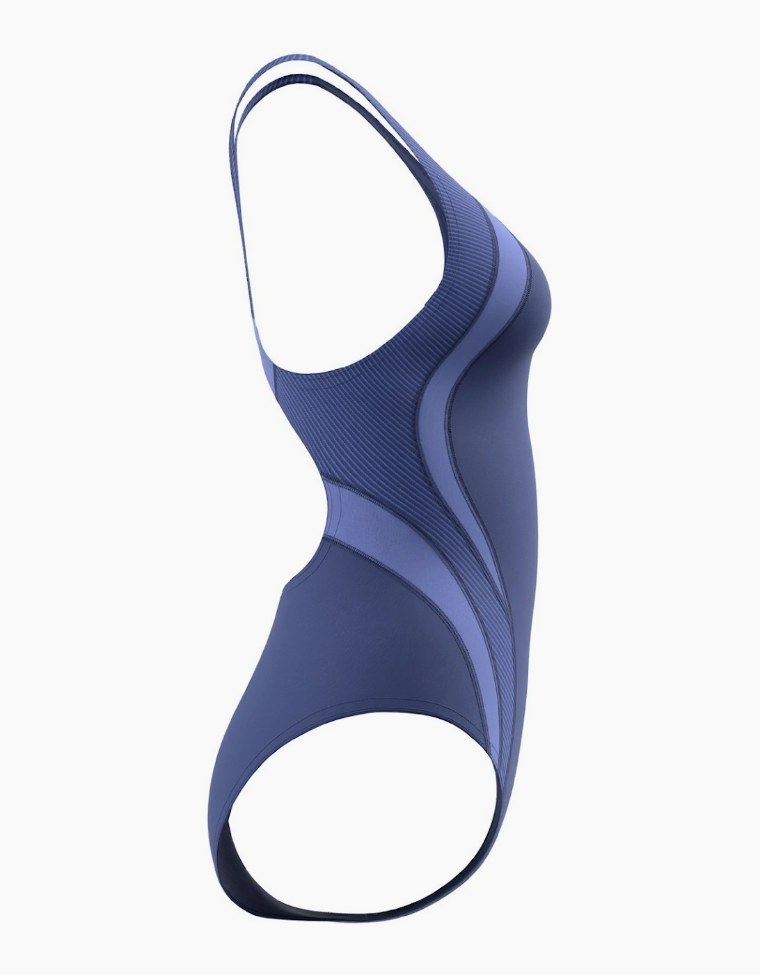 Speedo Womens/Ladies Quantum Splice Ribbed One Piece Swimsuit