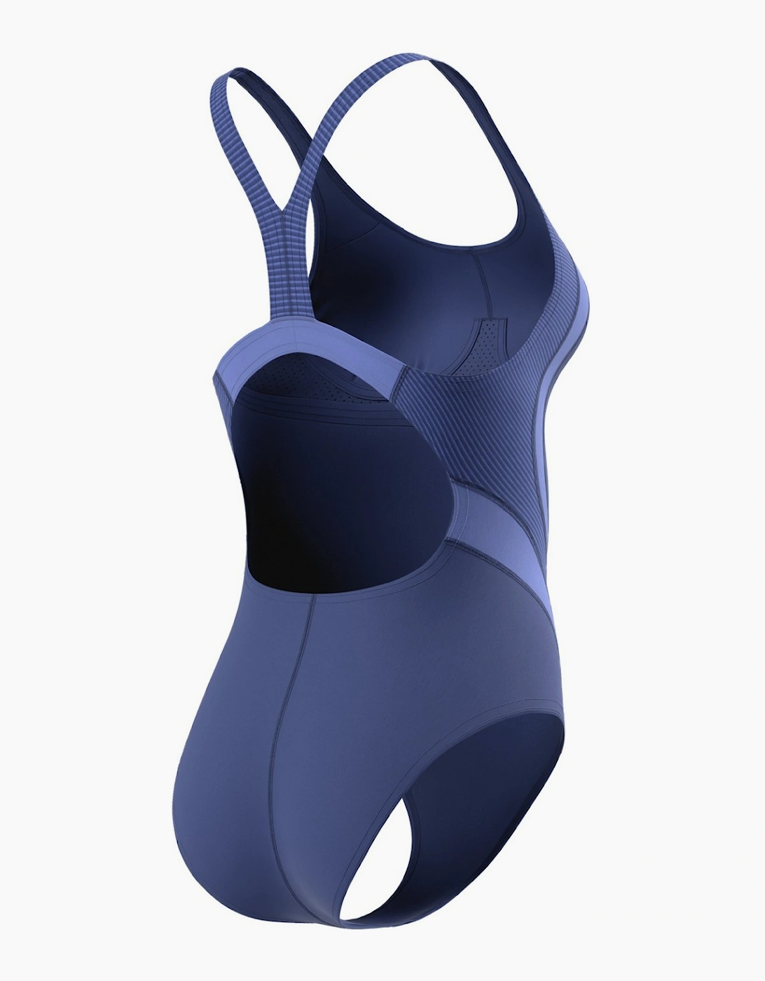 Speedo Womens/Ladies Quantum Splice Ribbed One Piece Swimsuit