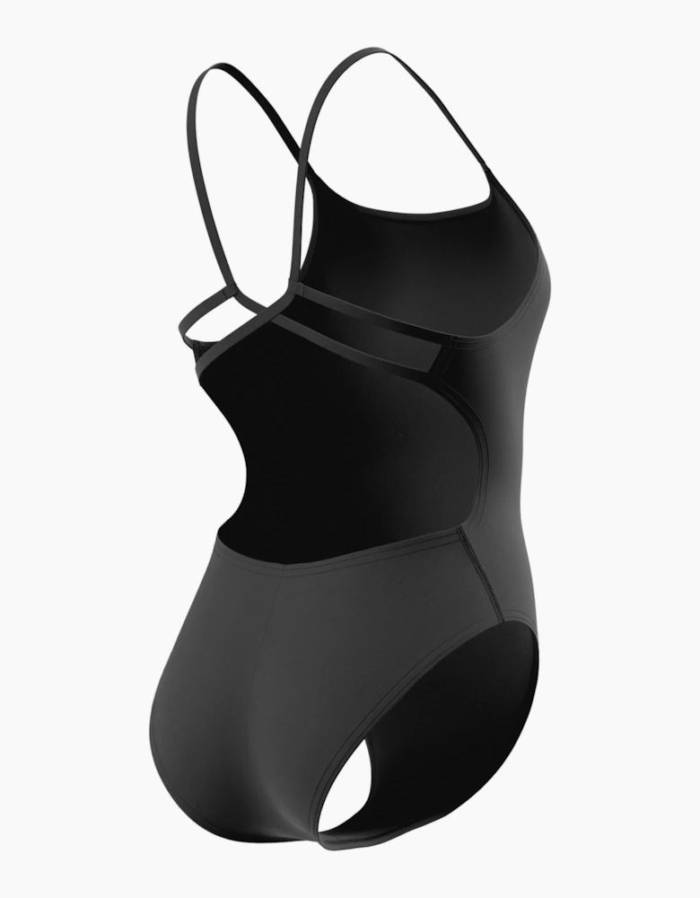 Speedo Womens/Ladies Team Enduracex Strappy Strappy One Piece Swimsuit