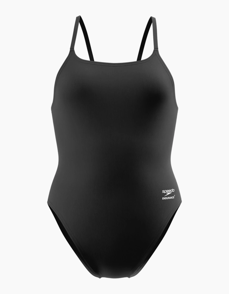 Speedo Womens/Ladies Team Enduracex Strappy Strappy One Piece Swimsuit