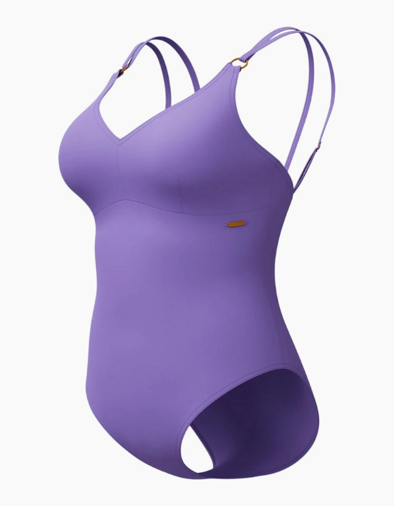 Speedo Womens/Ladies Strappy Shaping One Piece Swimsuit