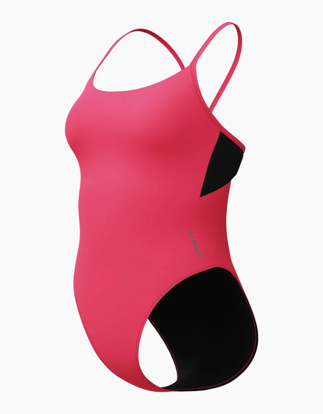 Speedo Womens/Ladies Solid Racerback One Piece Swimsuit