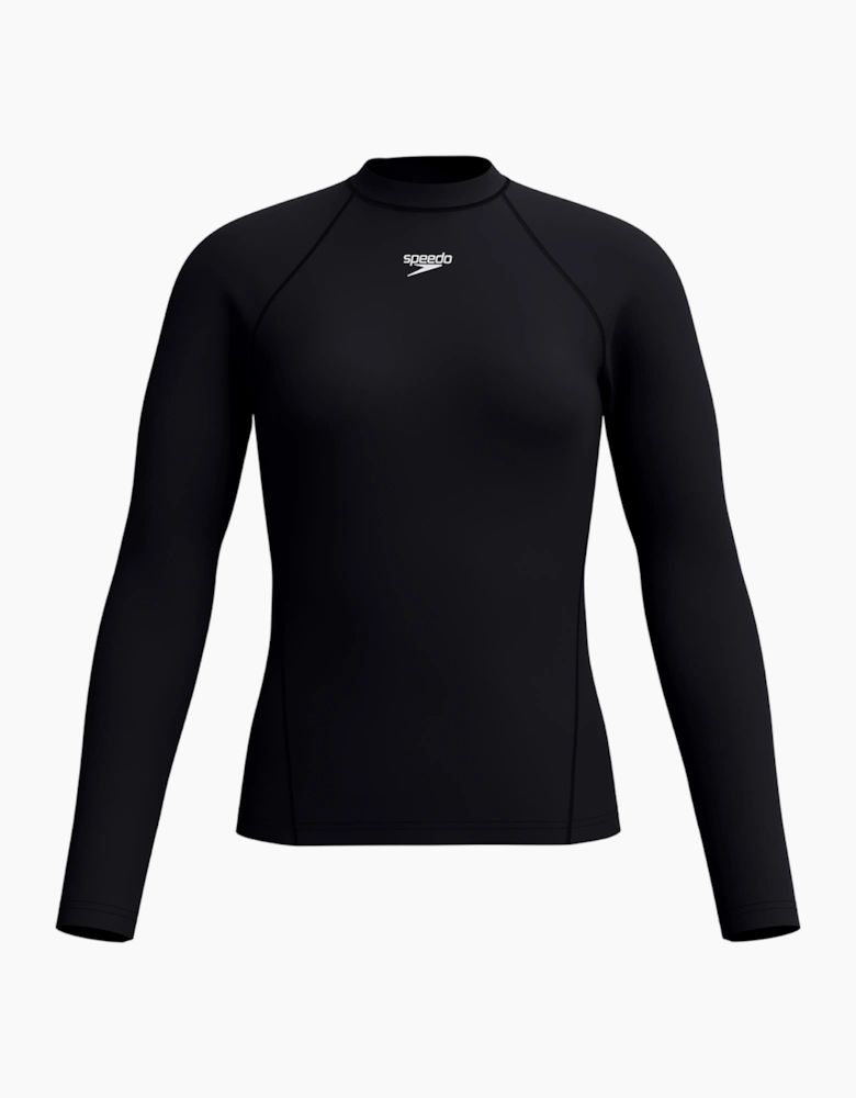 Speedo Womens/Ladies Endurance+ Long-Sleeved Rash Guard