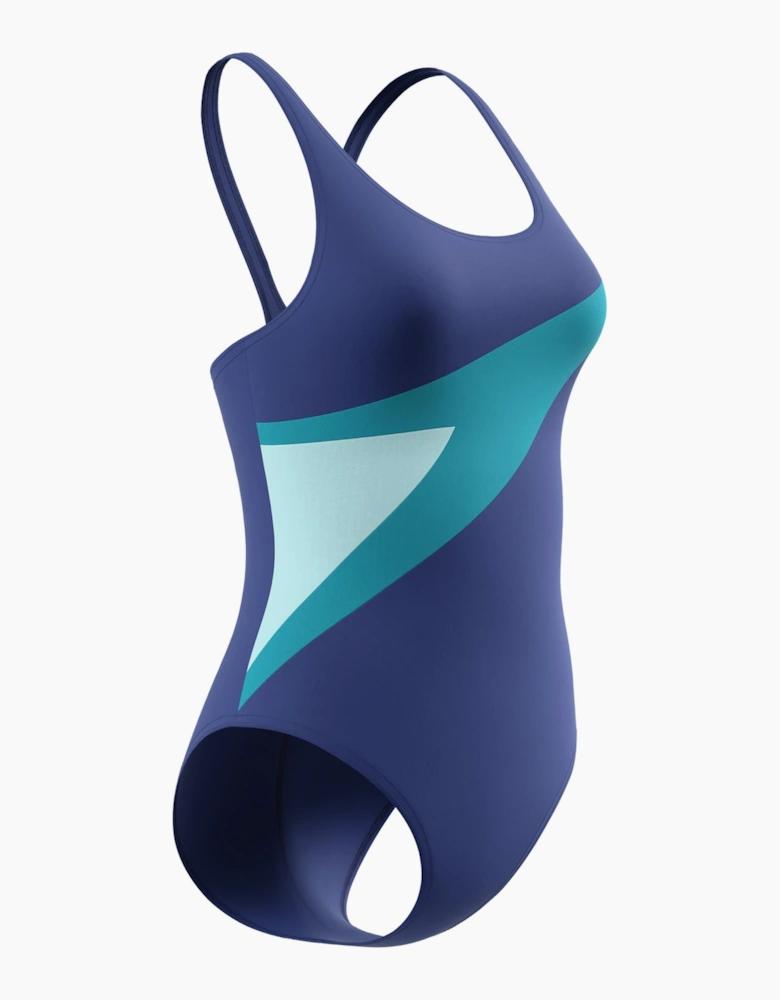 Speedo Womens/Ladies Hyperboom Butterfly Back One Piece Swimsuit